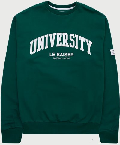 Le Baiser Sweatshirts CHAMBORD Green